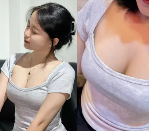 Sex VN: cô gái ngực khủng được bạn trai chiều chuộng hết mực