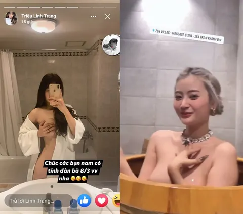 Triệu Linh Trang hot tiktoker xinh đẹp bị lộ clip nhạy cảm nóng bỏng
