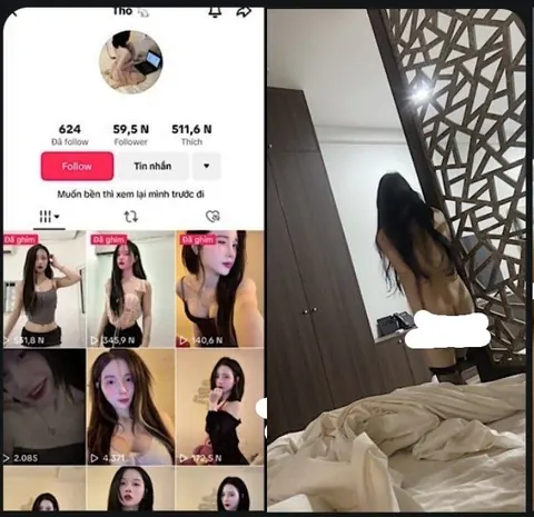 Nàng TikToker thỏa mãn đam mê cùng fan trong đêm sex cuồng nhiệt