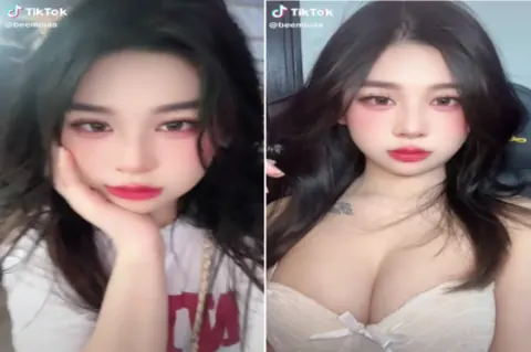 Nàng TikToker xinh đẹp thỏa thích tư thế nằm nghiêng | Sex VN