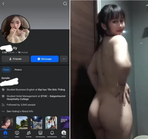 Vòng ba cong lắc lư khiến anh mê mẩn trong clip sex Việt Nam
