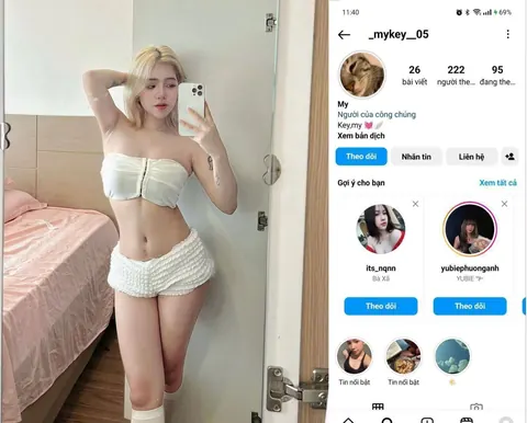 Mykey xinh đẹp dịu dàng, quyến rũ cực phẩm – phim sex Việt