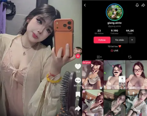 Clip sex idol TikTok mông to quyến rũ trong tư thế doggy