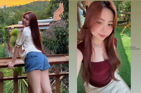 Nàng chân dài dáng chuẩn say mê tư thế doggy – clip sex Việt